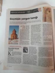 21 Ocak 2016 - Geçmişin Yorgun Tanığı - Krikor Balakyan - Anı Harabeleri - Benim Kızım Okuyacak - Terazi Kefeleri - Portakal Mavisi Bir Dünyası - Doppler -Azorno - Cumhuriyet Kitap