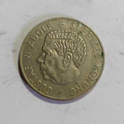 P43---MADENİ PARA İSVİÇRE 1973 1 KRON