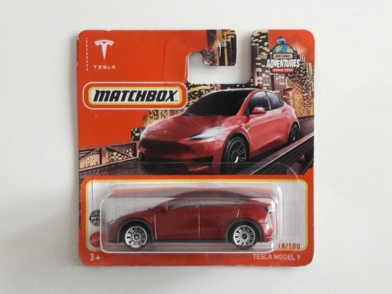 Matchbox tesla deals model y