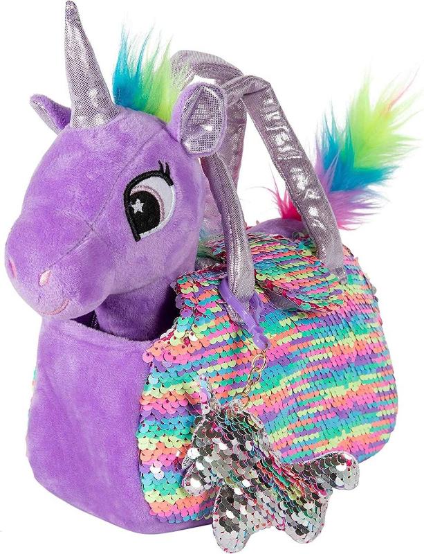 KIDS Small Unicorn Backpack for Girls Unicorn Toys for Girls Age 5 -  Unicorns Gifts for Girls Unicorn Stuffed Animal for Girls - Unicorn Plush  Toys for 3 4 6 7 Year Old Girls Birthday Gift