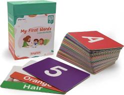Antika - GiftdMinds&trade; Premium English Flash Cards for Babies, Toddlers, Preschool, Nursery & KG Kids 1 - 4 Years - Set of 60 Big Size, Extra Thick & Ultra Durable Learning Flashcards - kitantik - kitaLog