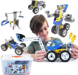 Antika - Motorized STEM Toys For 7 8 9 10 Year Old Boys & Girls, 10 in 1 Building Blocks Multilevel Challenges Toys For Kids, Educational Construction Learning Toys, 3d Puzzles, Ideal Christmas Birthday Gift - kitantik - kitaLog