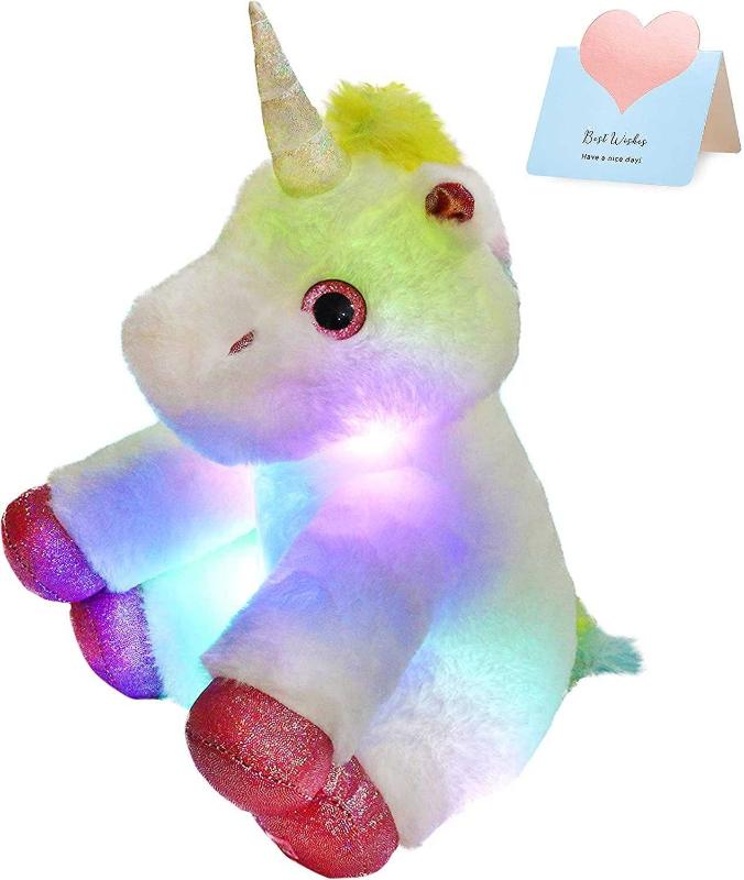 Glow up light plush teddy best sale toy