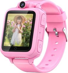 Antika - Kids Game Smart Watch Gift for Girls Toys for 4 5 6 7 8 9 10 11 12 Year Old Girls Birthday Gift, 14 Puzzle Games HD Touch Screen Kids Watch with Music Player Rotate Video Camera TF Card Slot 12/24 hr - kitantik - kitaLog