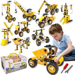 Antika - HOMETTER Educational Building Toys STEM Learning Kit, 10 in 1 Construction Blocks for Preschool Kids, 108 Pieces Engineering Toys Creative Set Gift for Boys Age 5 6 7 8 9 10+ Years Old - kitantik - kitaLog