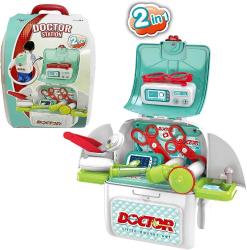 Antika - Misco Toys 2 in 1 Medical 19 Piece Toy Doctor Backpack Set for Kids, Doctor kit for Toddlers, Toy Doctor Play Set, Pretend Play Hospital Kits for Kids Ages 4 5 6 7, Includes 2 in 1 Backpack Suitcase! - kitantik - kitaLog