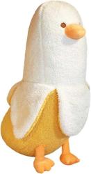 Antika - PEACHCAT Banana Duck Plush Toy Cute Plushie Hugging Plush Pillow Duck Stuffed Animal for Girls and Boys White 27.5" - kitantik - kitaLog