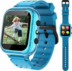 Antika - Kids Smart Watch Boys Gifts for 3-10 Year Old Boys Girls, 24 Games HD Touch Screen Camera Video Music Pedometer Flashlight Alarm Clock Kids Smart Watches for boy Birthday Gifts for 5 6 7 8 Year Olds - kitantik - kitaLog