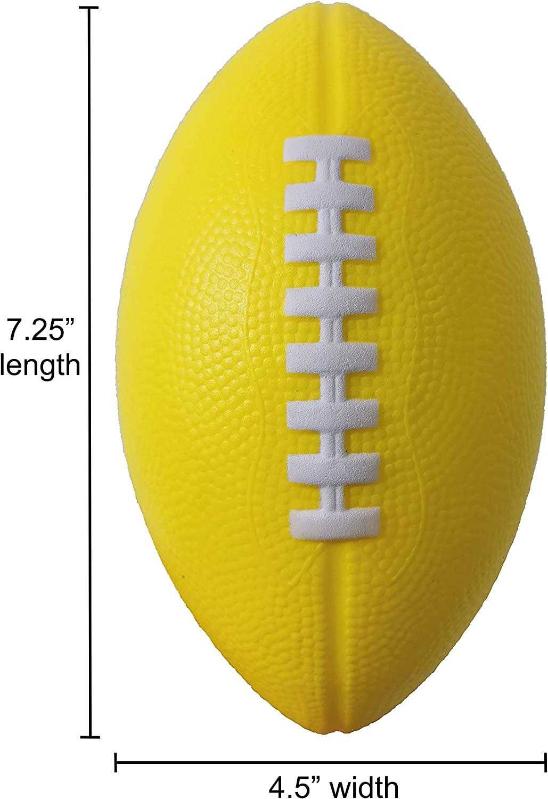 : LMC Products Foam Football - 7.25 Easy Grip Small