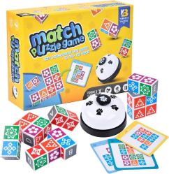 Antika - Wooden Matching Game Puzzle Games, Shape Pattern Block Brain Game 2.0 with Bell for Family Night, Match Puzzles Building Cubes Toy Board Games for Kids and Adults - kitantik - kitaLog