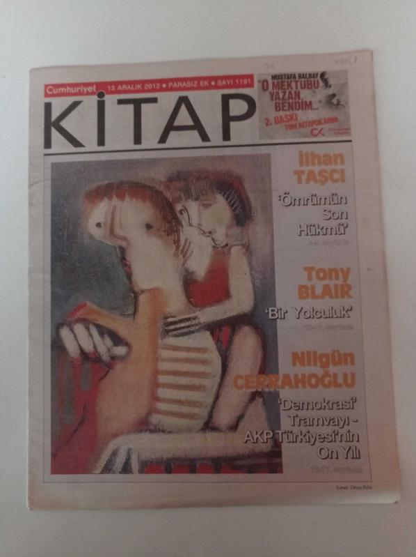 Cumhuriyet Kitap 13 Aralık 2012 Sayı 1191 Oktay Rifat İlhan  