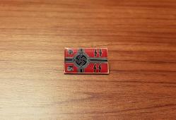 İKİNCİ DÜNYA SAVAŞI ALMANYA - NAZİ BAYRAK ROZETİ - MADALYA B8901