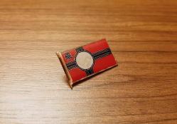 İKİNCİ DÜNYA SAVAŞI ALMANYA - NAZİ BAYRAK ROZETİ - MADALYA B8908