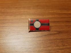 İKİNCİ DÜNYA SAVAŞI ALMANYA - NAZİ BAYRAK ROZETİ - MADALYA B8905