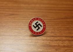 İKİNCİ DÜNYA SAVAŞI ALMANYA - NAZİ ADOLF HİTLER ROZETİ - MADALYA C4407