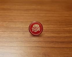 İKİNCİ DÜNYA SAVAŞI ALMANYA - NAZİ ASKERİ SS KURU KAFA ROZETİ - MADALYA B8933