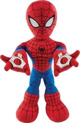 Antika - Marvel Spider-Man Plush Toy, City Swinging Soft Doll, 11-inch Super Hero Figure with Web-Swinging Action, Lights and Sounds - kitantik - kitaLog