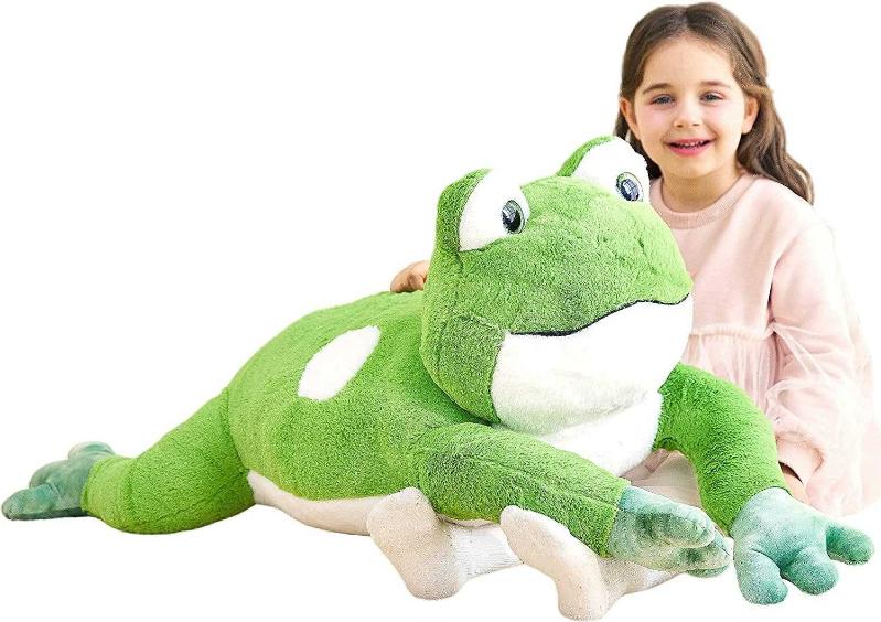 Antika - IKASA Large Frog Stuffed Animal Plush Toy,Giant Frog Cute Jumbo  Soft Toys,Huge Big