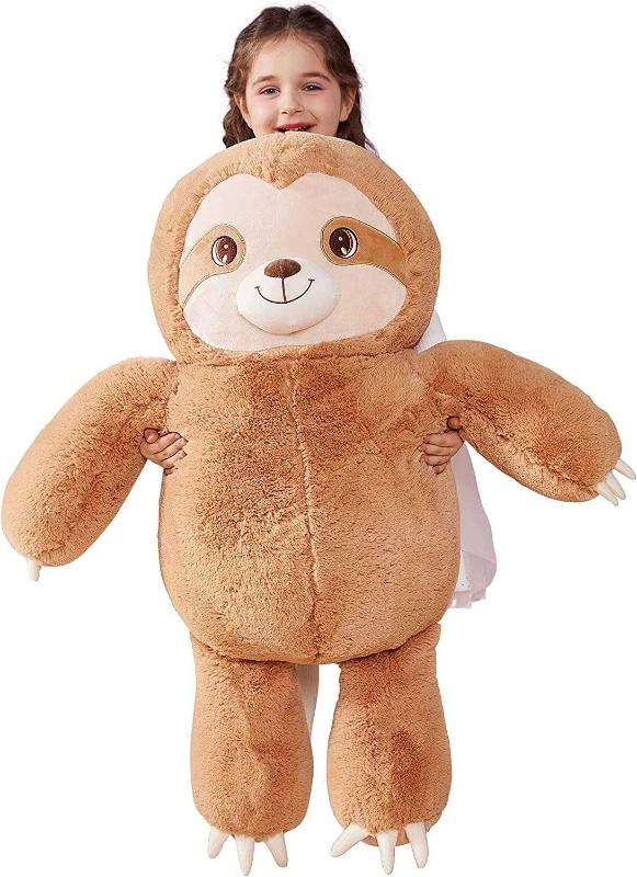 Antika IKASA Giant Sloth Stuffed Animal Plush Toy Large Bradypod