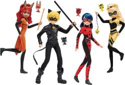 Antika - Miraculous Ladybug Heroez 4-Pack Dolls w/Exclusive Ladybug Doll by Playmates Toys - kitantik - kitaLog