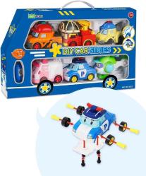 Antika - Robocar Poli Toys, DIY Car Gift Pack of 6 Collectible Assembly Vehicles, Take Apart Toy Racing Cars STEM Building Learning Playset for Kids Aged 3 and up (Poli+Amber+Roy+Helly+Mark+Bucky) - kitantik - kitaLog