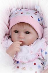 Antika - iCradle Real Life 18Inch 45cm Reborn Baby Doll Girl Soft Silicone Realistic Looking Newborn Reborn Dolls Handmade Toddler Toy for Ages 3+ - kitantik - kitaLog