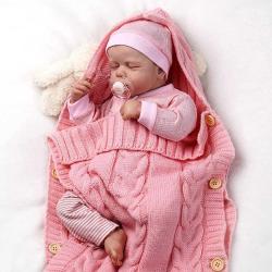 Antika - JIZHI Lifelike Reborn Baby Dolls - 18 inch Soft Body Realistic-Newborn Baby Dolls American Sleeping Girl Dolls with Clothes and Toy Accessories Gift for Kids Age 3+ - kitantik - kitaLog