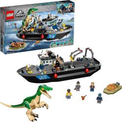 Antika - LEGO 76942 Jurassic World Baryonyx Dinosaur Boat Escape Toy with Owen Grady Minifigure, a Dino & 2 Fish Figures, Gift Idea for Boys & Girls - kitantik - kitaLog