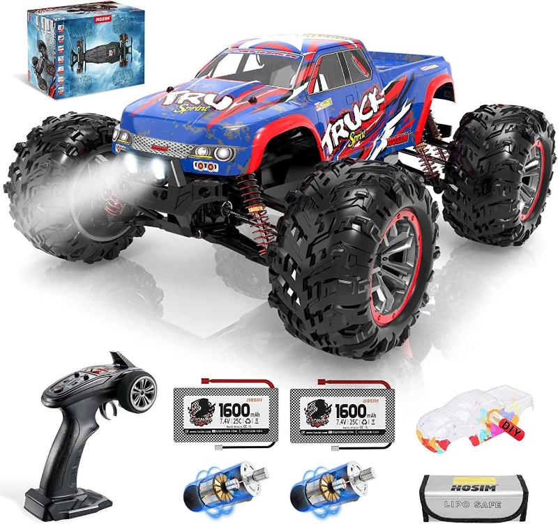 Antika Hosim 1 10 Large Size 48 KMH 4WD High Speed RC Monster