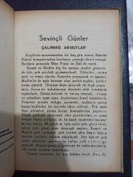 Sevinçli Günler - Hikmet Ayla - Rafet Zaimler Yayınevi - 1953 yılı - Türkçe Kitap