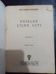 Erikler Çiçek Açtı - Esat Mahmut Karakut - İnkılap ve Aka Kitabevleri - 1974 Yılı - Türkçe Kitap
