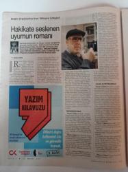 Cumhuriyet Kitap - 30 Mayıs 2013- Sayı 1215- Zülfü Livaneli Fotoğrafı - Sait Faik Abasıyanık - Genç Türkiye İnşa Edilirken - Kardeşimin Hikayesi - Erendiz Atasü - Yıllar Geçerken Hayat Ve Roman