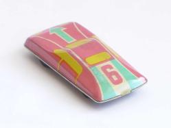 Eski Teneke Oyuncak Spor Araba -Vintage Teneke Araba -Antika Oyuncak Koleksiyon