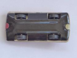 Eski Teneke Oyuncak Spor Araba -Vintage Teneke Araba -Antika Oyuncak Koleksiyon