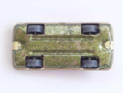 Eski Teneke Oyuncak Spor Araba -Vintage Sovyet Rus Teneke Araba -Antika Oyuncak Koleksiyon