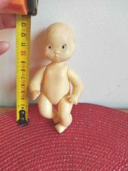 1950'LERDEN ÇOK NADİR SOVYET RUSYA PLASTİK OĞLAN BEBEK OYUNCAK 13 CM