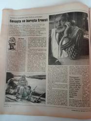 Cumhuriyet Kitap - 17 Eylül 1992 - Sayı 134 - Hemingway'in Küba Günleri - Eski Kitap Tutkunu - Doğu Batı Sorunu - Leopar Kadın - Alberto Moravia - Mehmet Ali Kılıçbay