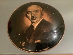 BAKIR ÜZERİNE İSMET İNÖNÜ PORTRESİ