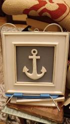 Çerçeveli Deniz Çapası ebat: 16* 16 cm