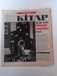 Cumhuriyet Kitap - 29 Haziran 1995 - Sayı 280 - 150 Yıldır Tahtında Polisiyenin Vazgeçilmez Keyfi - Divan Şiir Antolojisi - Siyah Eşya - Turgay Kantürk - İshak Reyna - Tadı Damağımda - Küçük Ağacın Eğitimi