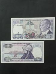Efemera - C Serisi 7. Emisyon 1000 Türk Lirası Eski Kağıt Para. Koleksiyon Para. Hatıra Para - kitantik - kitaLog