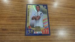 Antika - Topps UCL 2017-18 Cristiano Ronaldo Limited Edition / Gold Kart - kitantik - kitaLog