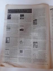 Cumhuriyet Kitap - 12 Haziran 2003 - Sayı 695 - İnsan Manzaralarının Ressamı Mehmet Eroğlu'nun Fotoğrafı - Issızlığın Ortasında - Asuman Kafaoğlu Büke - Pablo Picasso - Yasemin Çongar - Yüksel Pazarkaya
