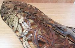 ViNTaGe DEVASA BüYüK FERFORJE DuVaR SÜSÜ....130cm