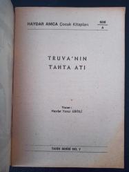 Haydar Amca Tarih Serisi - Truvanın Tahtaatı-  Sayı:7-8 - Türkçe Kitap - Seri A - Haydar Yavuz Giritli -