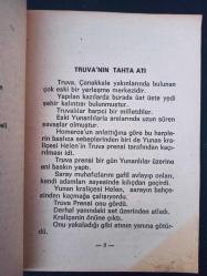 Haydar Amca Tarih Serisi - Truvanın Tahtaatı-  Sayı:7-8 - Türkçe Kitap - Seri A - Haydar Yavuz Giritli -