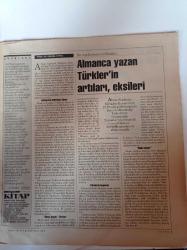 Cumhuriyet Kitap - 27 Ekim 1994 - Sayı 244 - Ali Püsküllüoğlu Fotoğrafı - Dili Şiirlerle Sözcüklerle Kuşatan Yazar - Türk Dil Kurumu - Nasrettin Hoca - Toprak Şiir Ödülü - Ömer Faruk Toprak - Umberto Eco