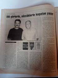 Cumhuriyet Kitap - 27 Ekim 1994 - Sayı 244 - Ali Püsküllüoğlu Fotoğrafı - Dili Şiirlerle Sözcüklerle Kuşatan Yazar - Türk Dil Kurumu - Nasrettin Hoca - Toprak Şiir Ödülü - Ömer Faruk Toprak - Umberto Eco