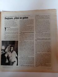 Cumhuriyet Kitap - 24 Ocak 1991 - Sayı 49 - Olivier O. Olivier Çizimi - 1980'ler Türkiyesi'nde Kadın - Seçme Şiirler - Babil Kızları - Tarih Değişimin Kaydı