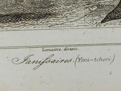 Nadir 1800'ler Orjinal Avrupa Baskısı Osmanlı Yeniçeriler Gravür